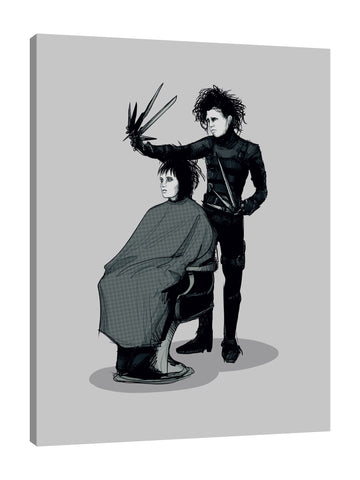 Ludwig-Van-Bacon,Vertical,3X4,Modern & Contemporary,Entertainment,People,edward,edward scissorhand,scissorhands,scissors,scissor,black,emo,haircut,haircuts,cuts,hair,salon,shadow,Red,Black,Baby Blue,Lime Green,Sky Blue,Gray