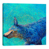 Iris-Scott,Modern & Contemporary,Animals,animals,animal,dogs,dog,wagging,shaking,water drops,blue,splatter,